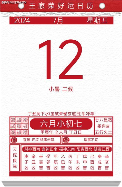 7月十二是吉日吗农历 十二月农历吉日查询