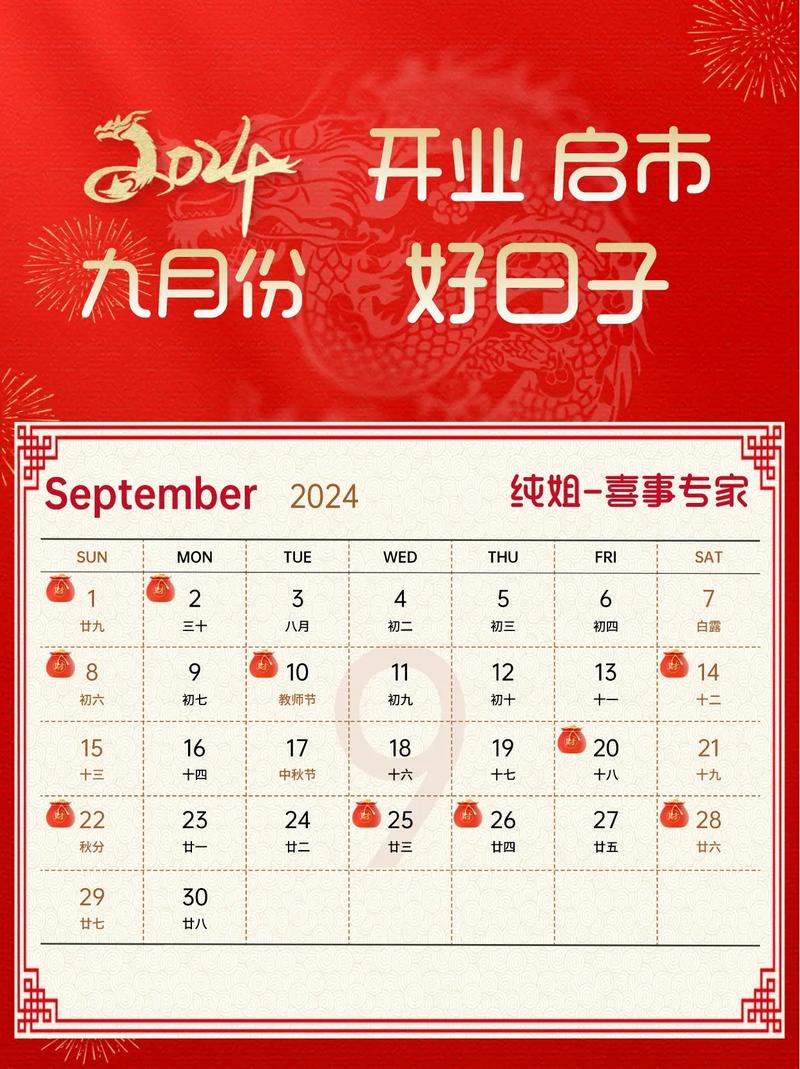 2025年9月开业吉日一览表(2020年9月适合开业吉日)