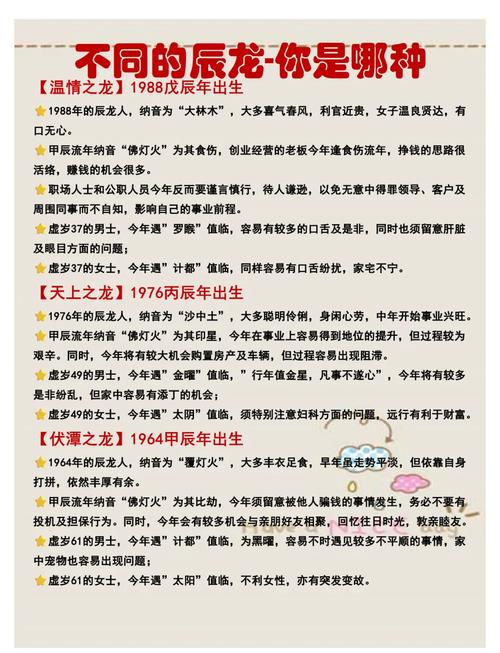 龙年日子与命运(龙年的命运怎么样？)
