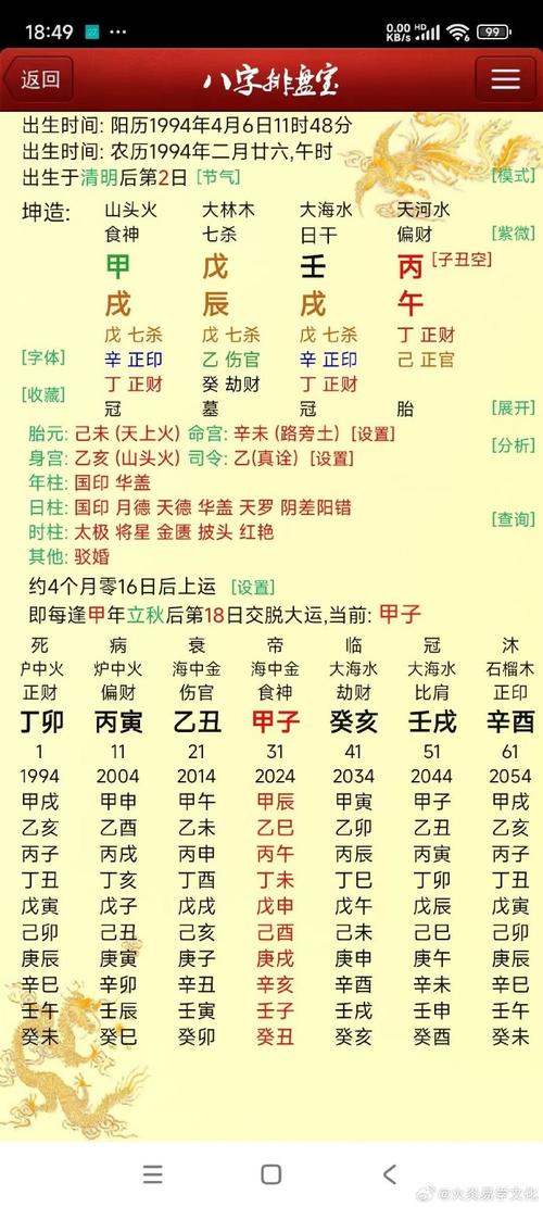 五月三十午时八字算命详解(五月三十出生是什么星座)