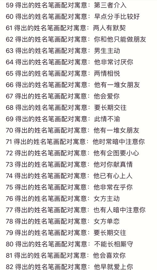 名字缘分配对2025(姓名缘份配对)